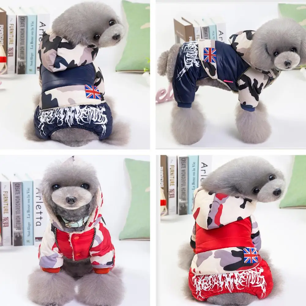 

Warm Winter Dog Clothes Pet Products Dogs Pets Clothing Jacket Puppy Coat Outfits For French Bulldog Chihuahua Small Dogs Coats