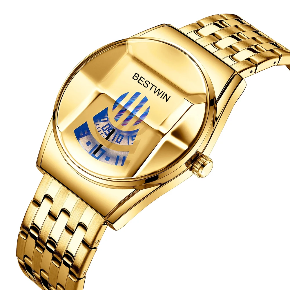 Часы наручные BESTWIN Мужские кварцевые спортивные роскошные брендовые