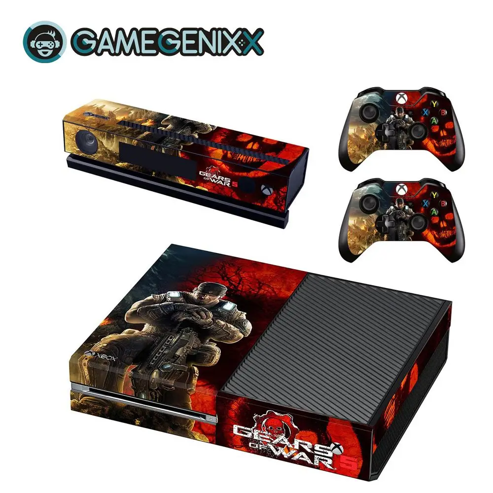 Защитная Наклейка GAMEGENIXX наклейка для консоли Xbox one и 2 контроллеров с рисунком