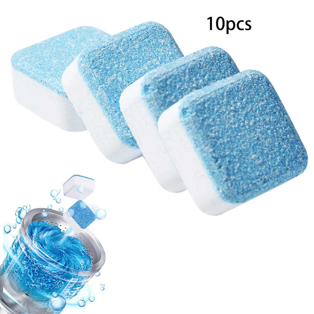 Таблетки многофункциональные шипучие для стиральной машины 10 шт./100 шт.|Шарики и