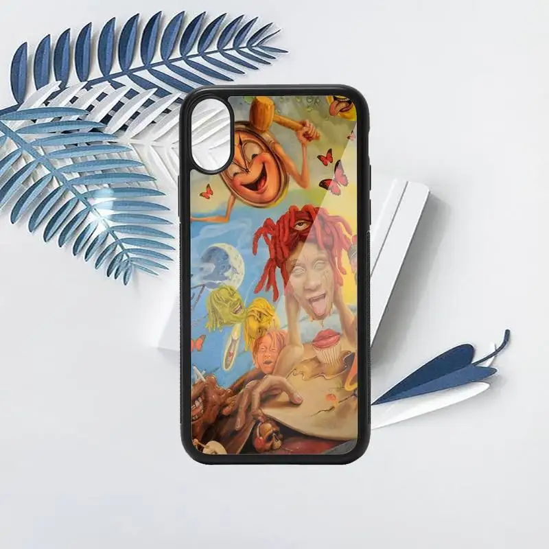 

Trippie redd famous Rapper high quality luxury Phone Case funda PC for iPhone 11 12 pro XS MAX 8 7 6 6S Plus X 5S SE 2020 XR