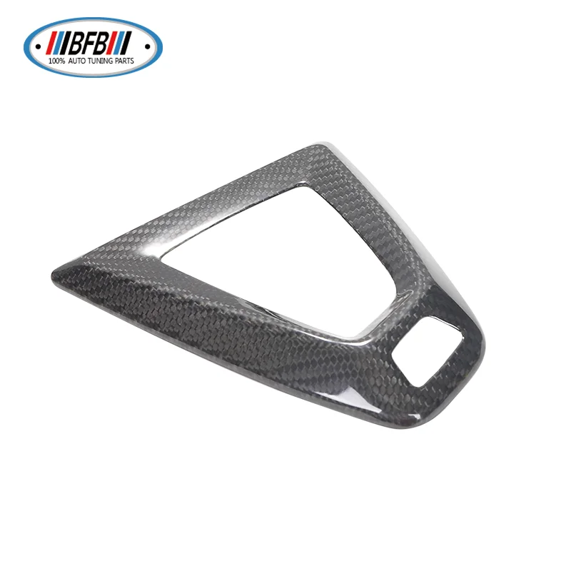 BFB Настоящее сухое углеродное волокно ручка переключения передач рамка консоли