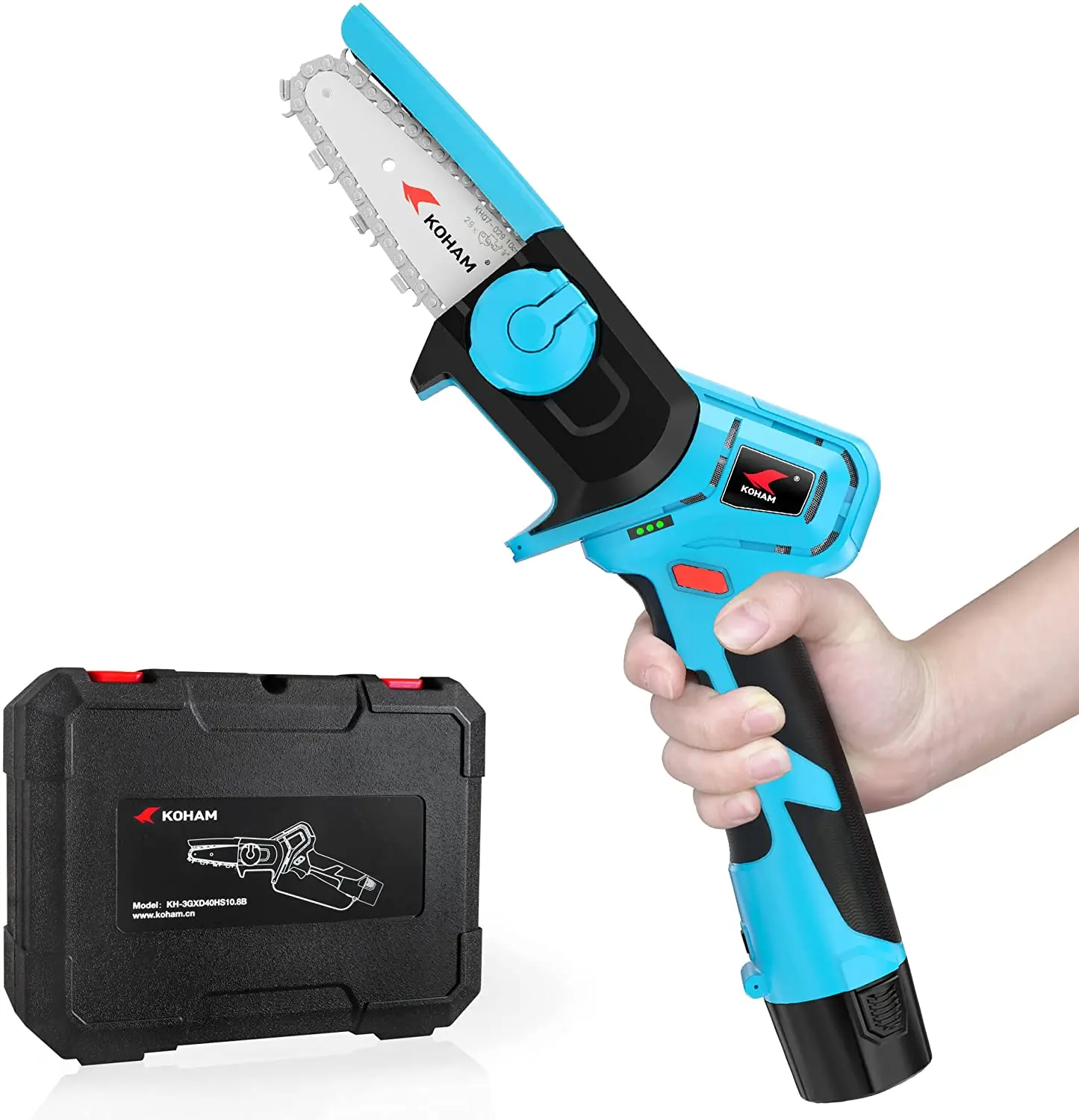 

Беспроводная, аккумуляторная бесщеточная бензопила KOHAM, 4-дюймовая портативная бензопила