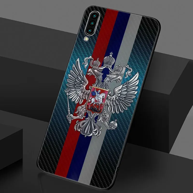 Российские флаги эмблема чехол для Huawei Honor 10X Lite 7A 7S 8A 8S 8C 8X 9A 9C 10i 20i 30i 20S 20E 9X Pro 10 8 -