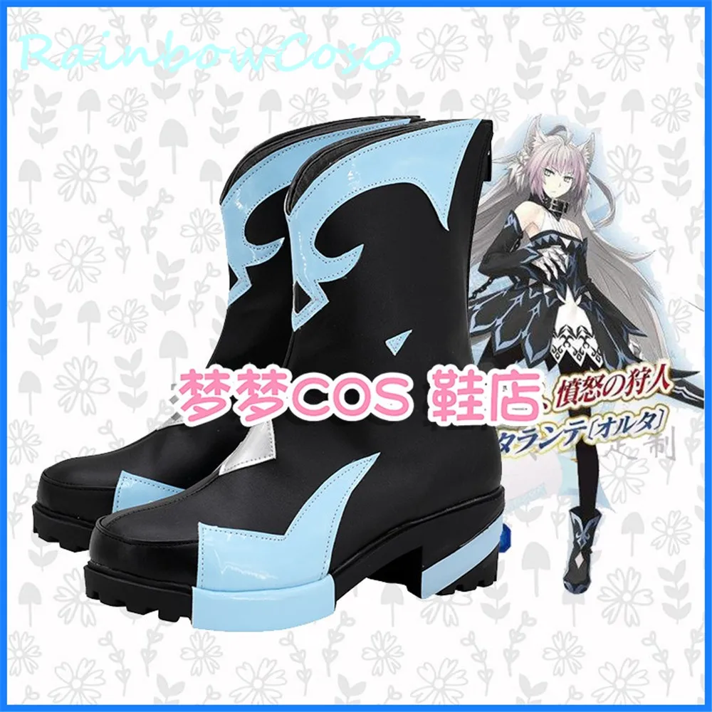 Fate Grand Order FGO Atalanta Обувь для костюмированной вечеринки Ботинки игры в аниме на