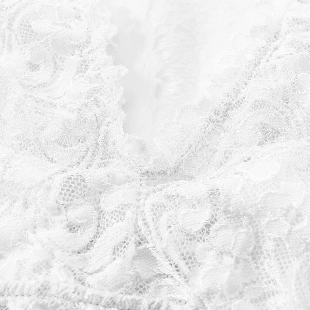 Bralette Plus плюс размер прозрачный кружевной бюстгальтер топы женское Сексуальное белье кружева Глубокий V Bralette удобное нижнее белье 12X