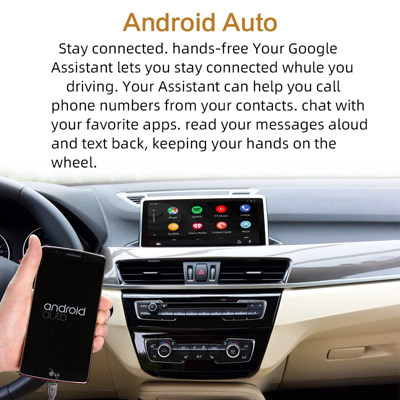 Sinairyu wifi беспроводная Apple Carplay Модифицированная X1 F48 NBT 2013-2017 для BMW Поддержка камеры