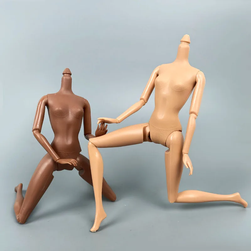 Детская игрушка тело куклы подвижное 11 шарниров для кукол 1/6 BJD 5 дюйма обнаженное