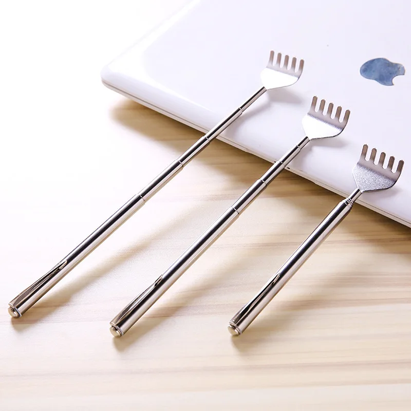 

30pcs Back Scratcher Telescopic Scratching Backscratcher Massager Extendable Telescoping Itch Health Products Steel Tickle