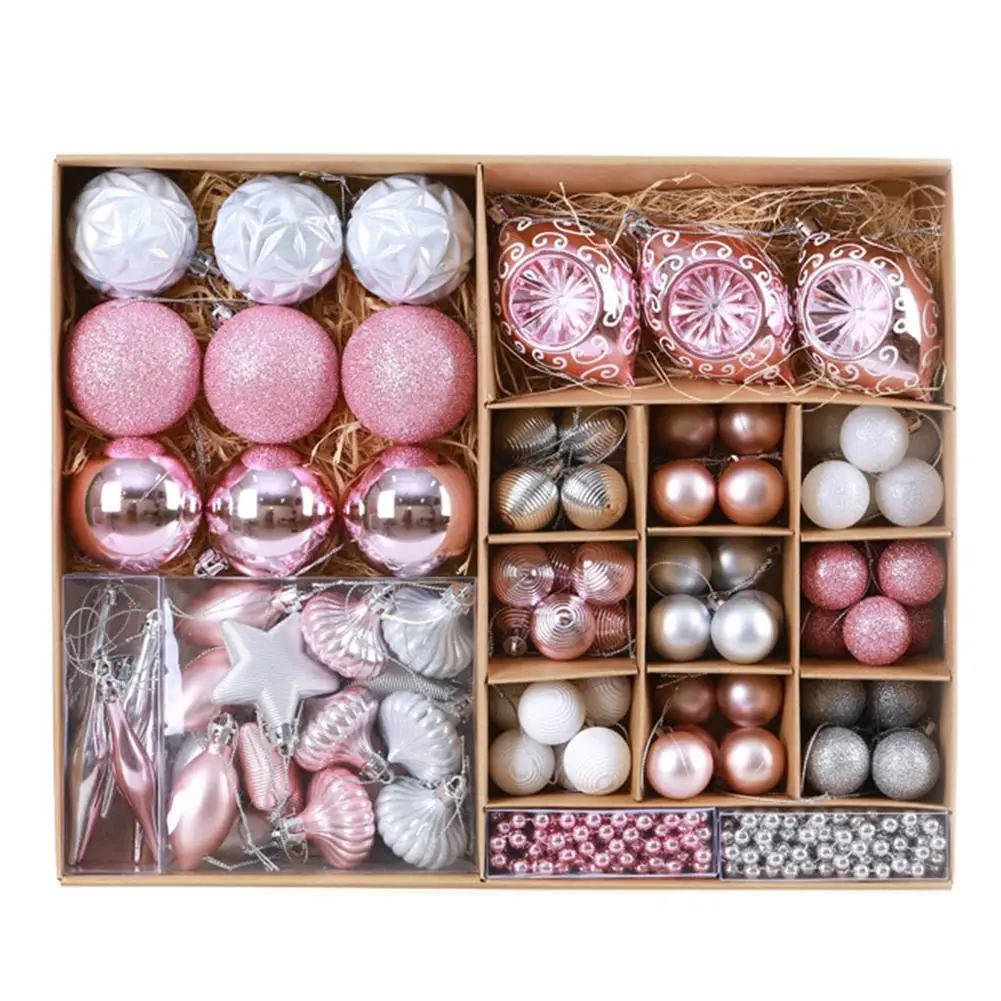 90 шт./компл. елочный шар подарок висит подвеска елка дома вечерние Декор