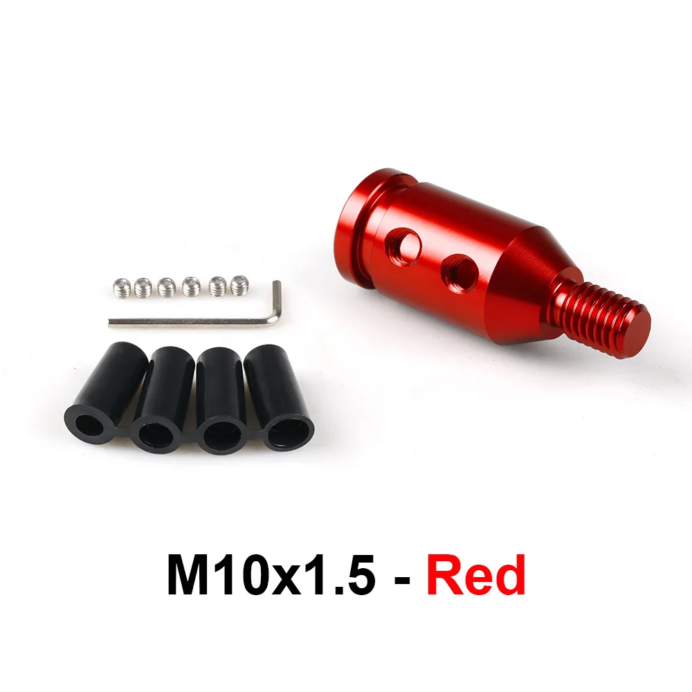 

Резьба m10x1, 5/m12x1, 25, Автомобильный Ручной адаптер переключения передач для ручки, алюминиевый сплав