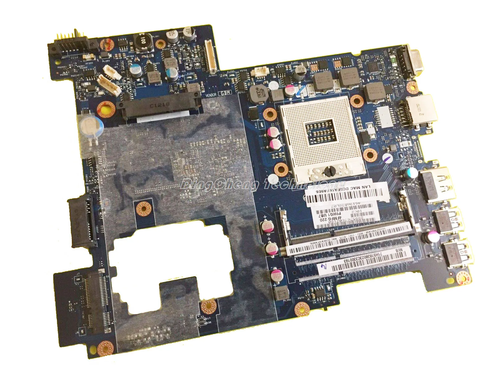 Материнская плата для ноутбука Lenovo G470 LA 6759P PIWG1 интегрированная видеокарта 100%