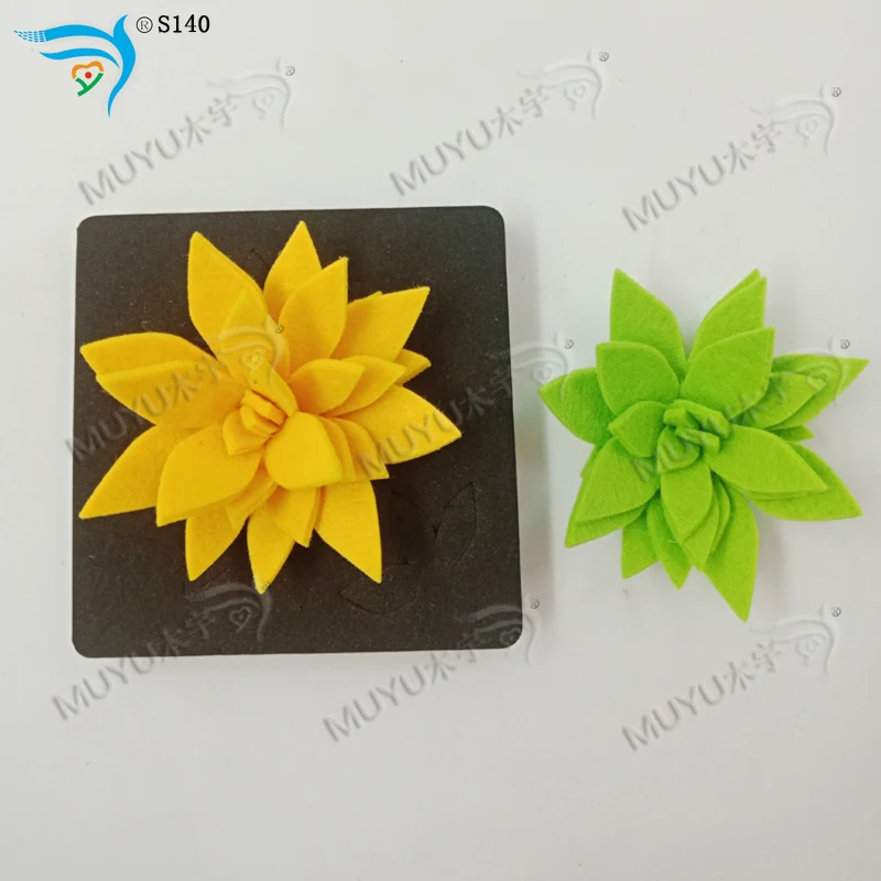 Складной цветочный DIY новая деревянная форма Вырубные штампы для скрапбукинга Толщина/15,8 мм/S140