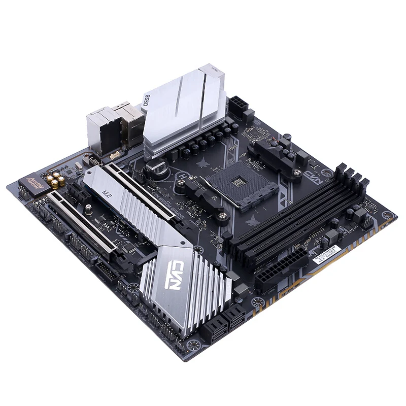 Kaufen Bunte CVN B550M GAMING PRO V14 Speicher Unterstützung Dual-kanal DDR4 2666/2400/2133MHz RAM USB 3,0 SATA 3,0 AM4 Interface