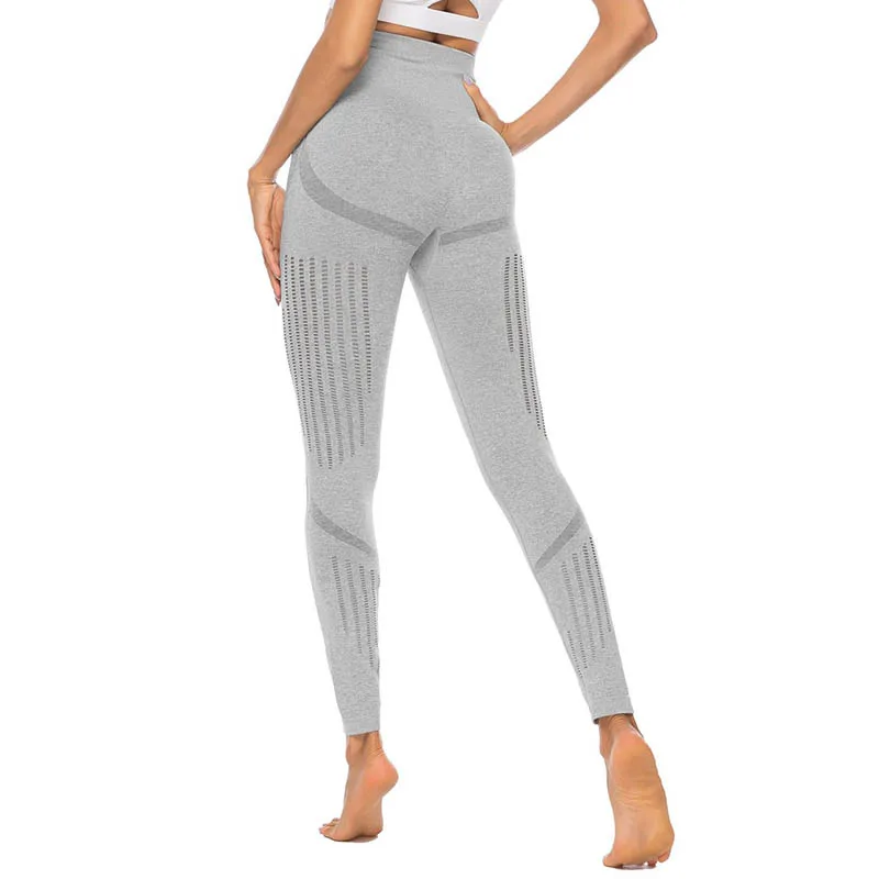 Новинка женские леггинсы для фитнеса сексуальные тянущиеся длинные штаны с