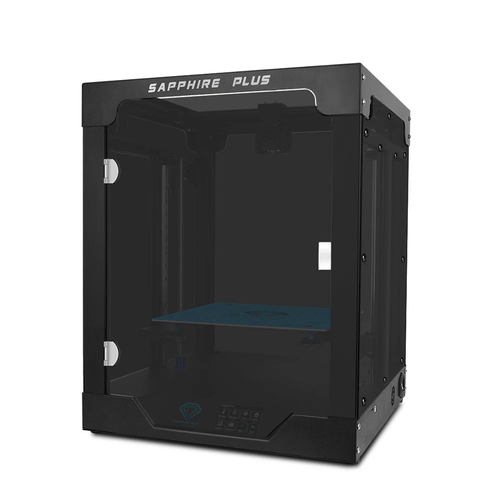Twotrees 3D Printer Sapphire Plus V1.1 COREXY BMG Extruder Max Print Size 300*300*350mm Kits 3.5 Touch Screen FDM Dual Z Axis