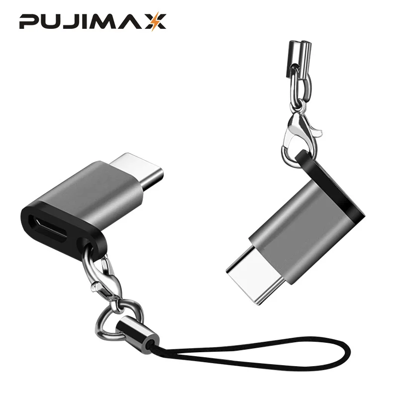 Адаптер PUJIMAX с Micro USB на Type C корпус из сплава разъем для Android TypeC Huawei Xiaomi брелоками