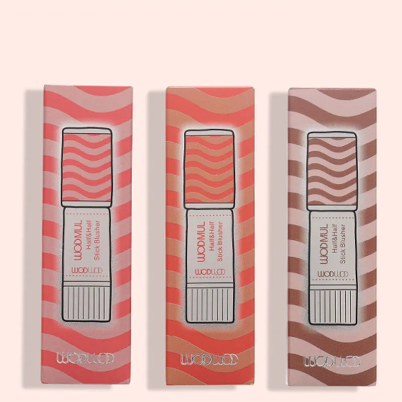 Новое поступление 3 цвета освещаемый румяна порошок Румяна Макияж Минеральный