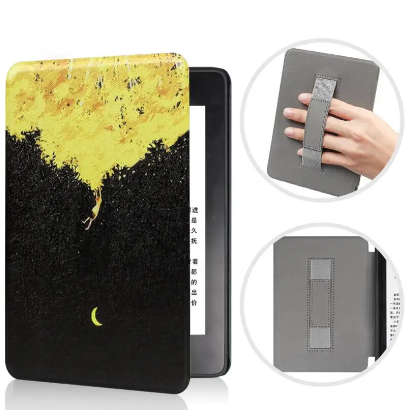 Чехол Gligle handstrap для Amazon kindle Paperwhite 4 корпус электронной книги 1 шт./лот+ пленка для экрана+ сенсорная ручка