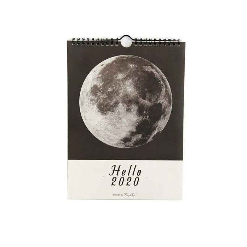 Nordic Стиль Настенные календари ручная роспись график DIY простой блокнот Calendary меморандум Workpad офисные принадлежности для дома - Цвет: C