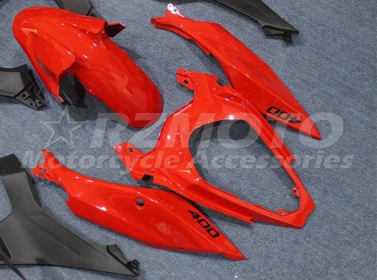 

Ninja400 Design New ABS Fairings Kit Fit For Kawasaki Ninja400 Ninja 400 2018 2019 2020 18 19 20 Bodywork Fairings Red glossy