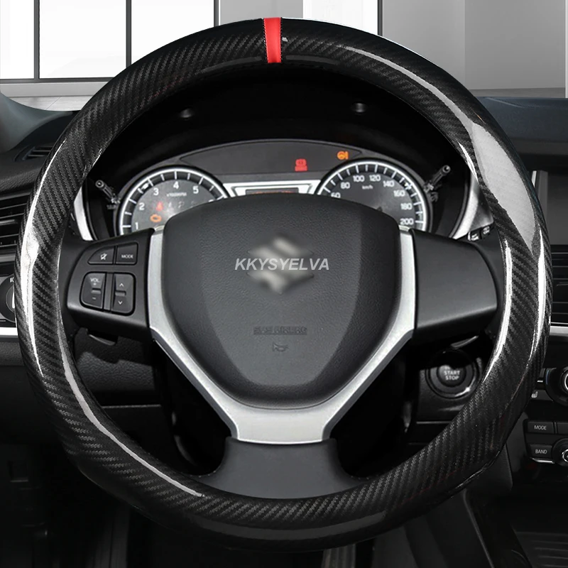 

Кожа из углеродного волокна для Suzuki Swift Grand Vitara Ertiga SX4 Alto Ciaz Dzire APV S-Cross Ignis
