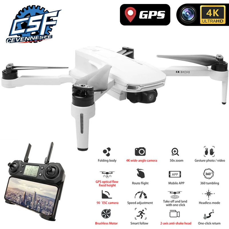 

2021 NEW X1 drone /120 degree wide-angle HD, pixel 4K GPS Drone with Camera 2-Axis Profesional Dron Quadrocopter VS FIMI Zino