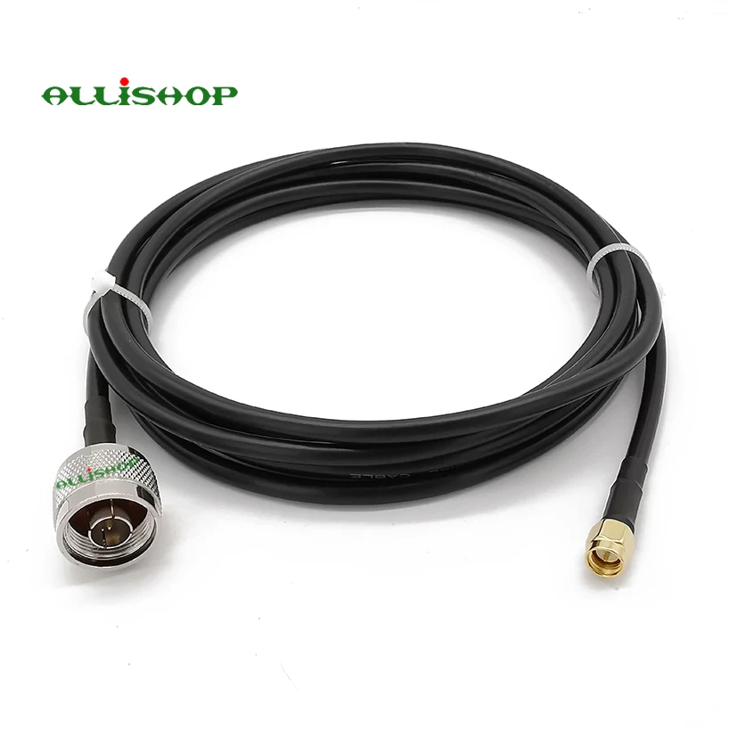 N SMA Male с низким коэффициентом потери RG58 удлинитель кабеля антенна для 4G LTE