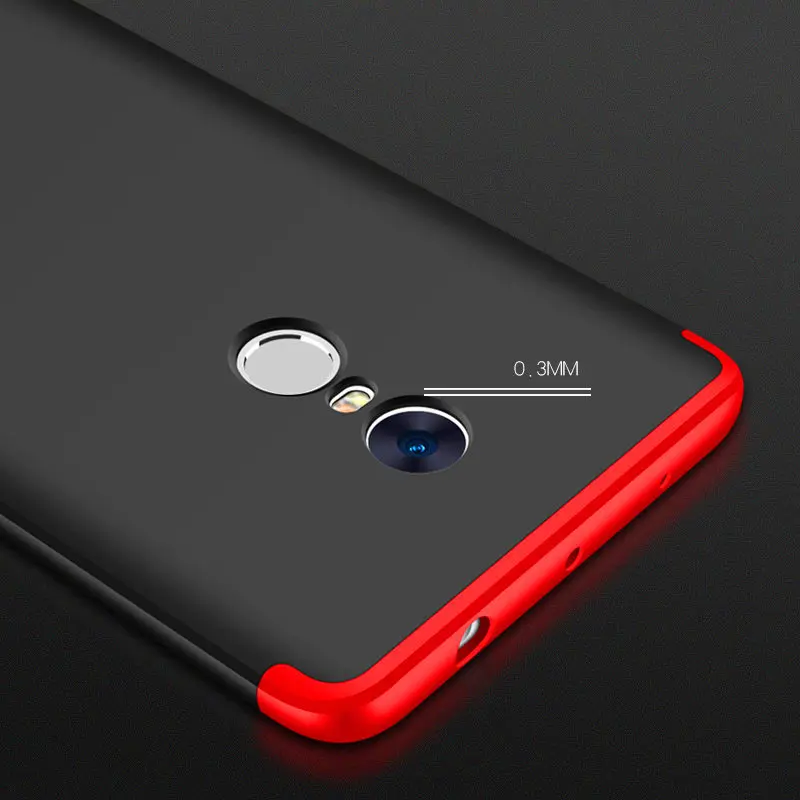 Чехол для Redmi Note 4 4X чехол Note4X с полным покрытием на 360 градусов матовый Xiaomi Note4 Prime
