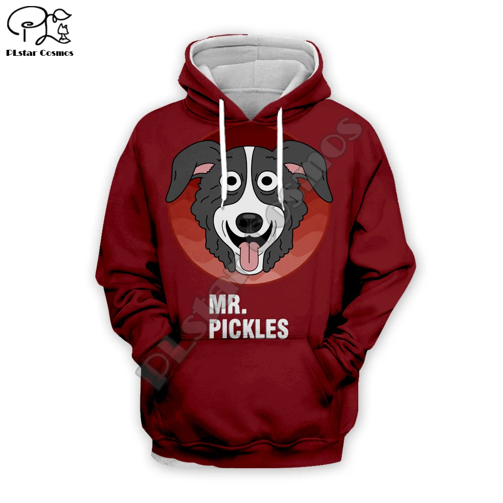 

Newest Mr. Pickles 3D Printed Cucumbers funny Sweatshirts fashion Harajuku Men/Women tracksuits Street hip hop pullover Dog-006