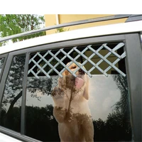 mesh dog car window vent guard puppy travel safety gate universal pet adjustabl ventilation telescopic fence isolation barrier