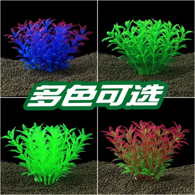6pcs/Lot * Wholesale aquarium supplies fish tank landscaping plastic simulation water grass CO50 | Дом и сад
