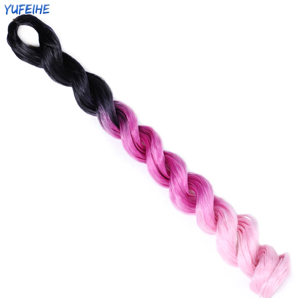 Синтетические волосы для плетения крючком волнистые наращивания морского тела 24