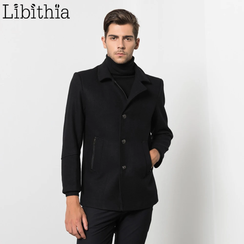 Мужская повседневная куртка на пуговицах цвет