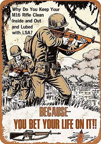 

Because You Bet Your Life On It Vintage Metal Sign