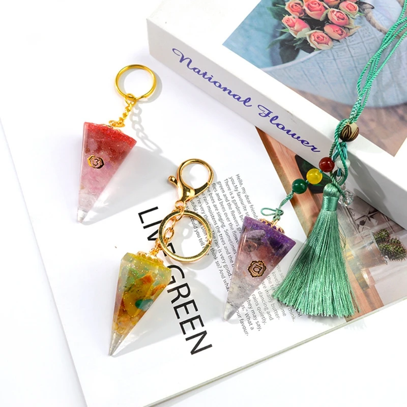 

3Pcs Cone Pendant Silicone Resin Mold Hexagonal Cone Pendant Resin Casting Mold