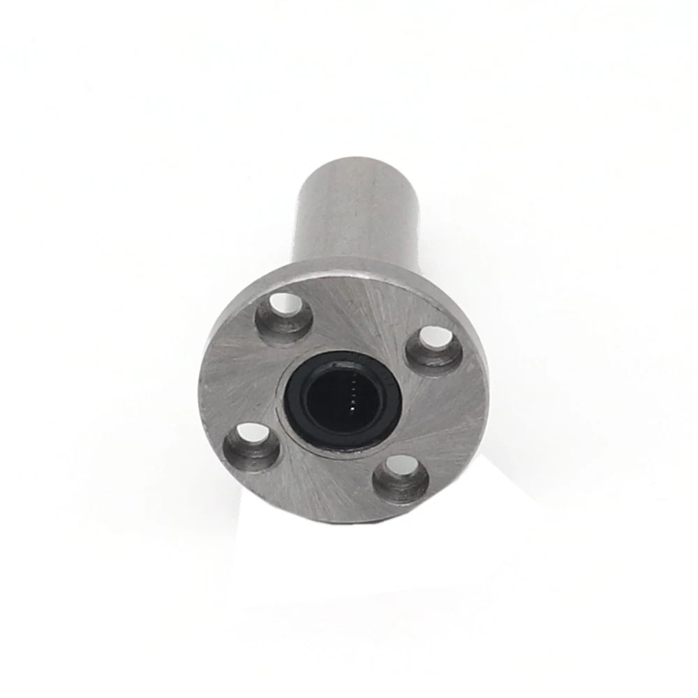 Free shipping 4PCS 10mm LMF10LUU Long Type Round Flange Coupling Linear Motion Bearing | Обустройство дома