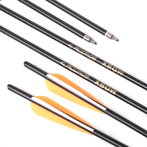 61224 шт., карбоновые стрелы для арбалета 1620 дюйма