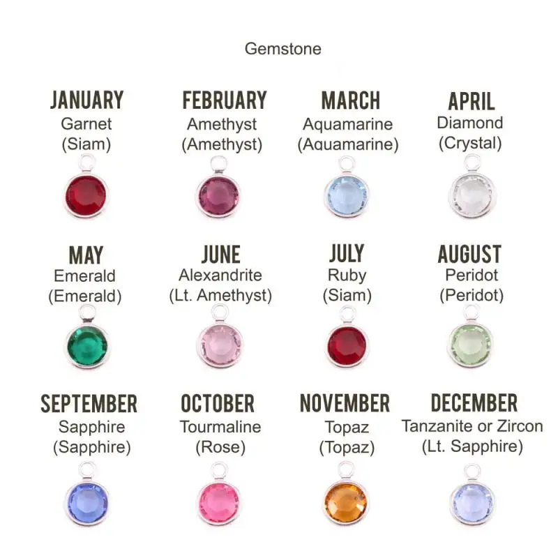 

Personalized Arabic Name Necklace Birthstone Name Necklace Stainless Steel Nameplated Necklaces Custom Jewelry Gifts For Women