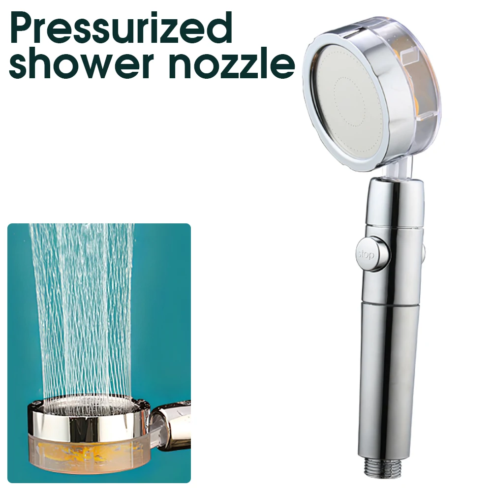 

Насадка для душа с вентилятором высокого давления, 2021 градусов, поворот на 360 градусов