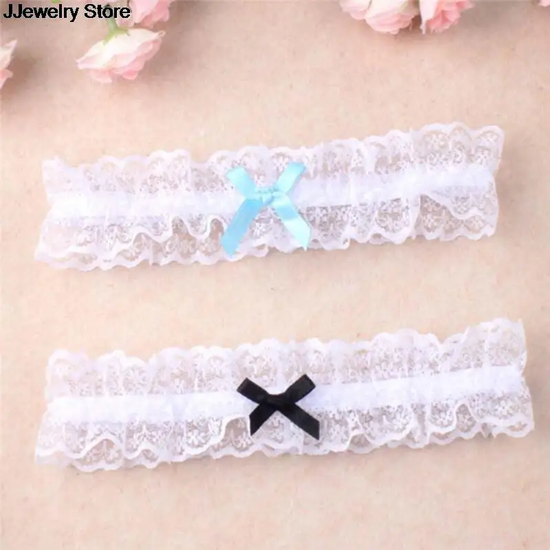 Хит! Подвязки женские кружевные с цветочным принтом пояс-петля для ног бантом