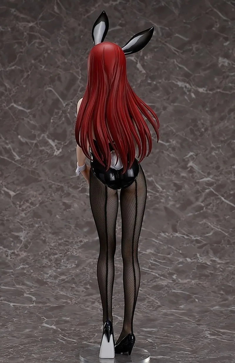 

Anime FAIRY TAIL FREEing B-style Erza Scarlet Bunny Girl Sexy Girl PVC Action Figure Anime Toy Adult Collection Model Doll Gifts