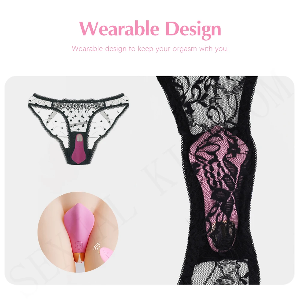 Вибратор с пультом дистанционного управления Bluetooth невидимая Вибрирующая