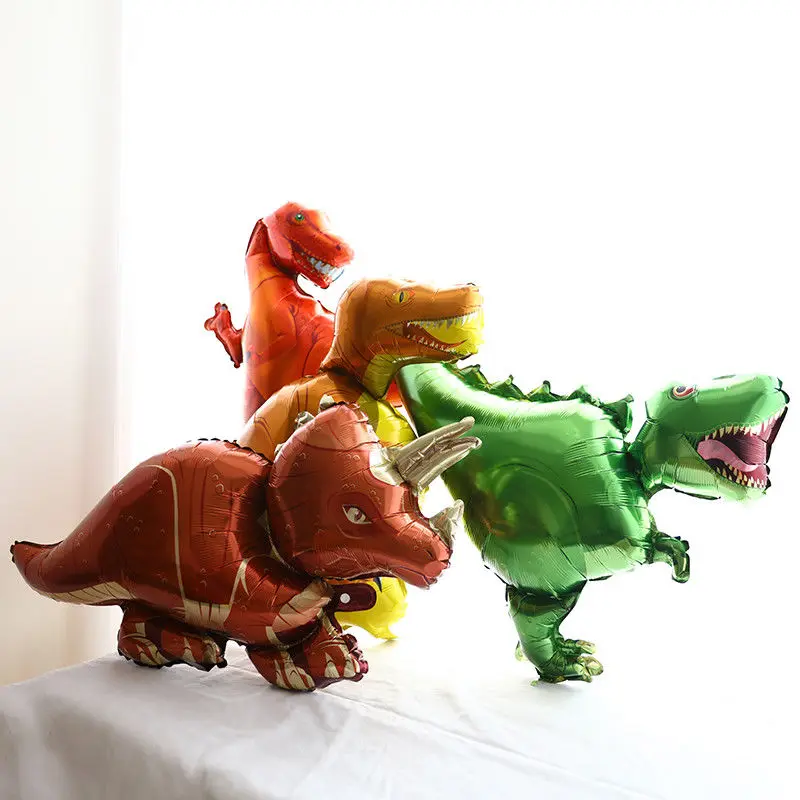 1 шт. динозавр Фольга шар для мальчиков воздушные шарики в виде животных детей