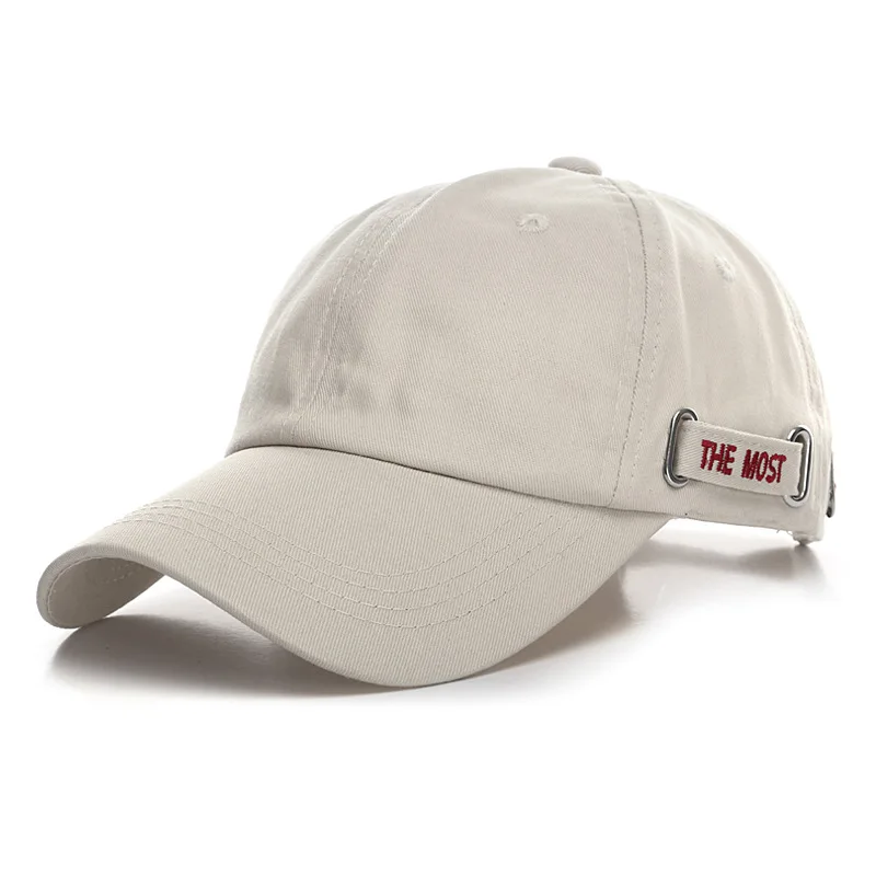Бейсболка унисекс хлопок хлопчатобумажные бейсболки однотонная в Корейском