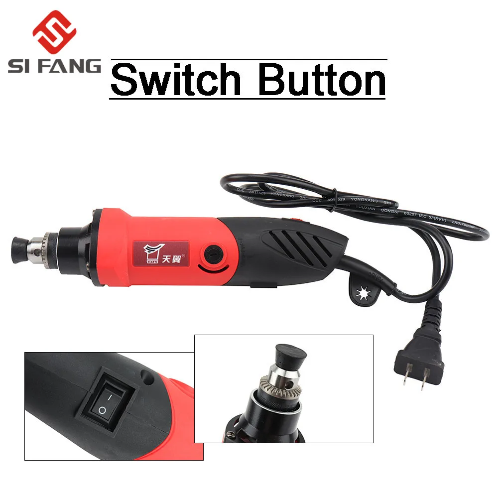 Электрическая шлифовальная машина в стиле Dremel мини дрель набор вращающихся