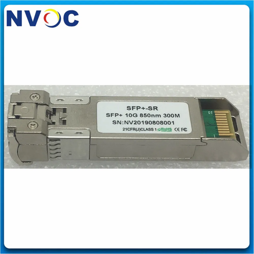Бесплатная доставка 10 г 300 нм м MMF двухволоконный LC SFP +-SR модуль многорежимный