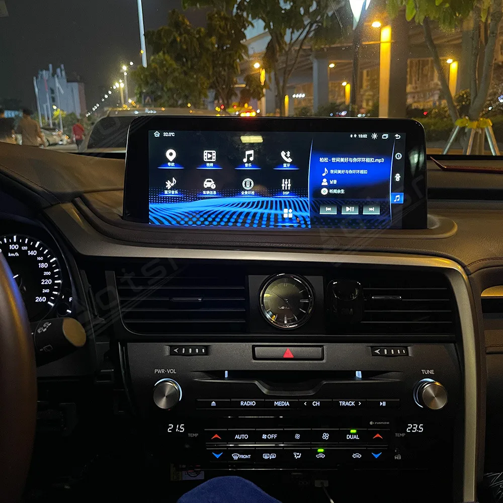 Для Lexus RX RX200 RX350 RX450 2018-2021 Android Авто Радио GPS Navi Центральный Мультимедийный Плеер
