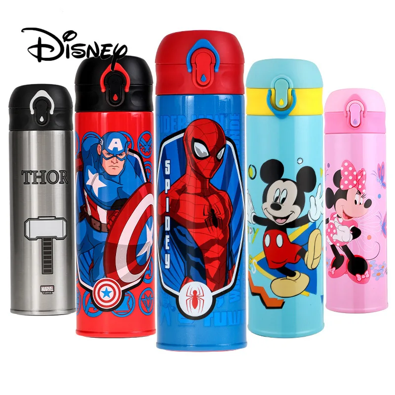 Disney Marvel мультфильм Микки Маус термос чашка 314 нержавеющая сталь кофейная кружка