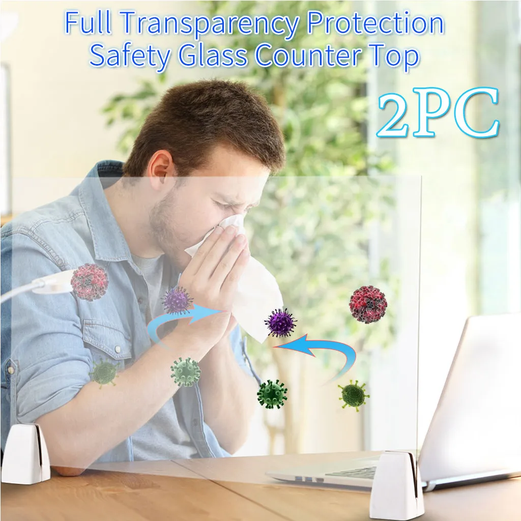 2 шт прозрачный совершенства Приём боковой защитой Безопасность Стекло